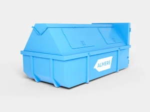 Gesloten dakafvalcontainer 10m³